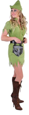 Produktbild von Kostüm Robin Girl grün, Größe:S