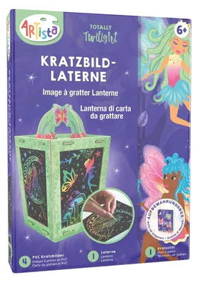 Produktbild von Artista - Kratzbildlaterne Fee