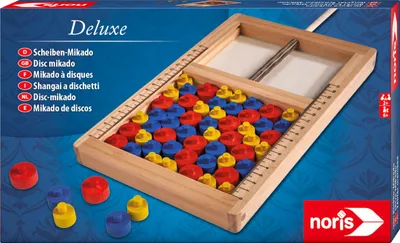 Produktbild von Noris Deluxe Scheibenmikado Geschicklichkeitsspiel; 606101941