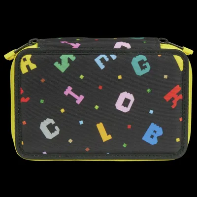 Immagine prodotto di Astuccio Scolastico LEGO Colorful Typography con 3 Compartimenti Non Equipaggiato