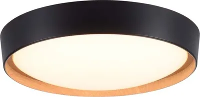 Produktbild von LED Deckenleuchte, Dimmbar, Schwarz, D 40 cm