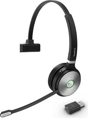 Obrázek produktu pro Yealink WH62 Portable, Bezdrátový, Hovory/hudba, 20 - 20000 Hz, 80 g, Sluchátka s mikrofonem, Černá, Šedá