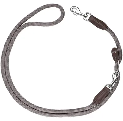 Produktbild von HUNTER Vario-Hundeleine FREESTYLE, Farbe: grau, stufenlos verstellbare Länge, ro