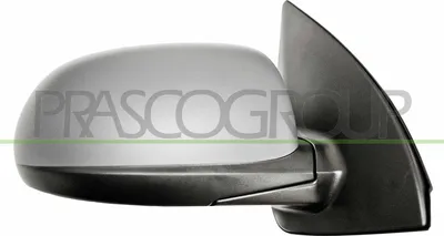 Produktbild von PRASCO HN0037313P Außenspiegel Seitenspiegel Rechts für HYUNDAI i10 (PA) Konvex Grundiert Elektrisch