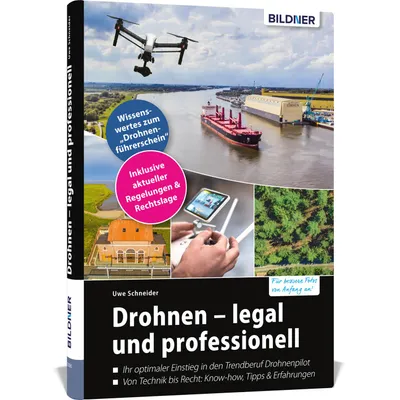 Produktbild von Drohnen - legal und professionell