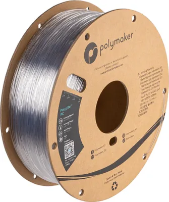 Produktbild von Polymaker PolyLite PC Filament, 1,75mm, 1kg - Farbton: Transparent