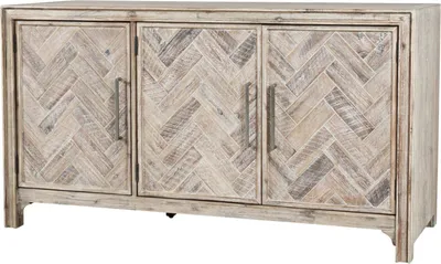 Productafbeelding van FURNLUX aanrichtkast Avola, beige, 153 cm / Hoofdkleur: beige / Afmetingen: 153 x 82 x 46 cm