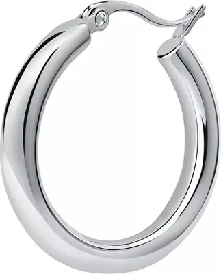 Immagine prodotto di Orecchini singoli di design in acciaio LPS02ARQ18, 2,5 cm