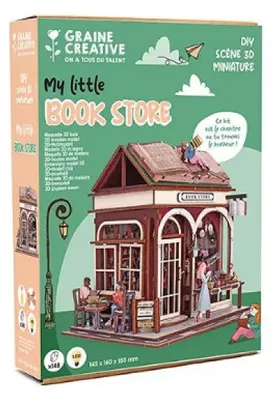 Immagine prodotto di Graine Creative Vetrina in legno 3D - Libreria