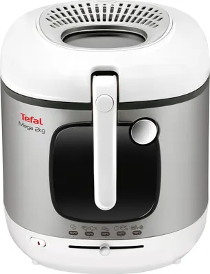 Produktbild von TEFAL Fritteuse mit Öl Edelstahl 3 Liter Fassungsvermögen Sichtfenster