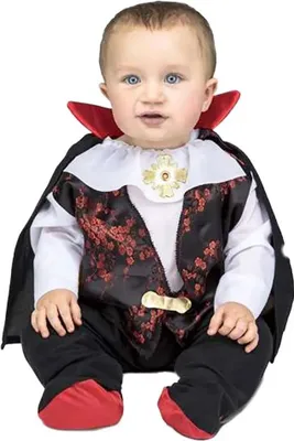 Obrázok produktu pre Mama Dracula detský kostým červená 0-6 mesiacov červená 0-6 mesiacov