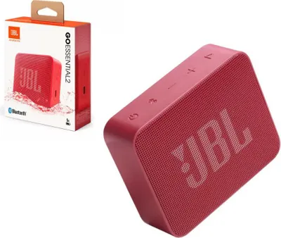 Produktbild von JBL GO Essential 2, tragbarer Bluetooth-Lautsprecher, rot