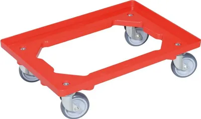 Produktbild von allit Transportroller ProfiPlus EuroRoll OS 600 rot