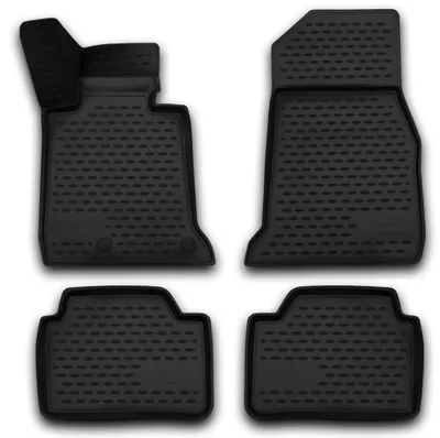 Produktbild von AD Tuning Gummi Fußmatten Set für 1er BMW F20 / F21, Bj. 12/2010-