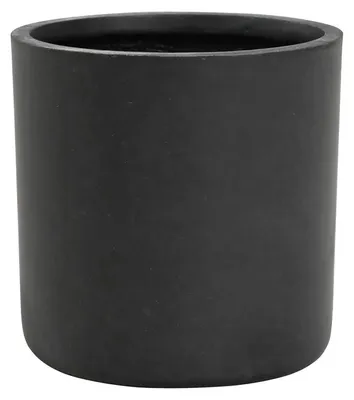 Produktbild von aplanta Pflanztopf Elvon schwarz | 43x43, für drinnen, Pflanzkübel, wie echt, Allergiker geeignet, pflanzliche Dekoration Praxis, Office & Wohnzimmer