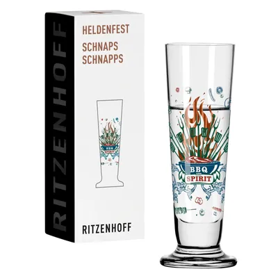 Immagine prodotto di Ritzenhoff Schnapsglas Heldenfest 014, 2Percent, Kristallglas, 52 ml, 1061014
