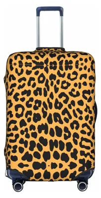 Produktbild von Elastischer Kofferbezug mit Leopardenmuster für XL-Koffer