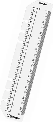 Produktbild von BSB Timer Lineal A6 Tages-Anzeiger (02-0487)