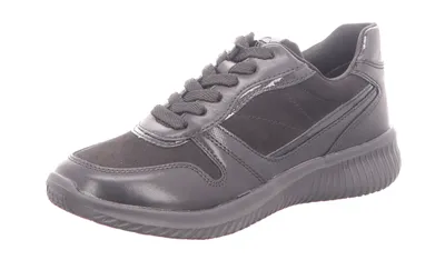 Produktbild von TAMARIS Damen-Sneaker-Schnürhalbschuh Schwarz, Farbe:schwarz, EU Größe:40