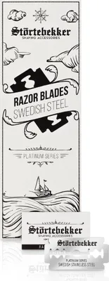 Produktbild von Störtebekker Premium Rasierklingen 100 Rasierklingen für Rasierhobel Rasierer