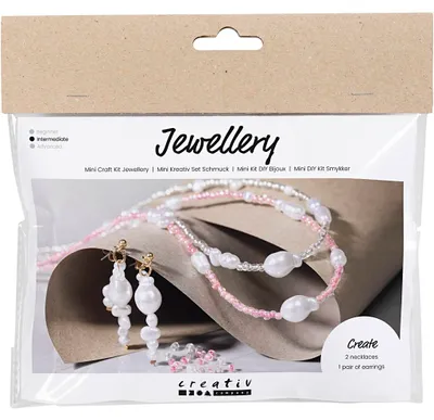 Obrázok produktu pre Creativ Company 977724, Detská súprava na výrobu náhrdelníkov, Viacfarebný
