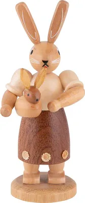 Productafbeelding van "Hasenmutter met kind (11 cm) van Müller Kleinkunst."