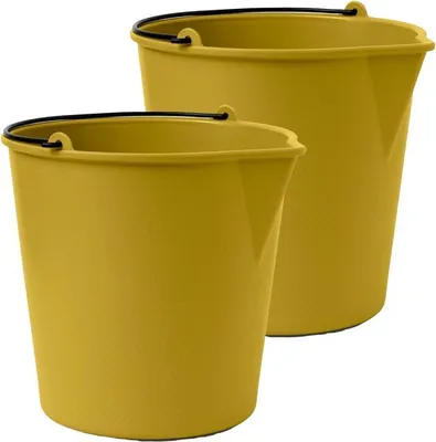 Image de Xala - Putzeimer 13L - Currygelb - 2 Stück