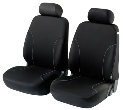 Produktbild von Walser Autositzbezug Allessandro für Vordersitze ZIPP IT Basic schwarz, 11798