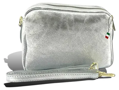 Immagine prodotto di Borsa Florence in pelle argento D2OTF809J