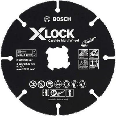 Produktbild von BOSCH PROFESSIONAL Trennscheibe X-LOCK 260925C127