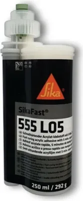 Zdjęcie produktu dla SIKA 2-komponentowy klej strukturalny SikaFast-555 L05 (AB) 50ml