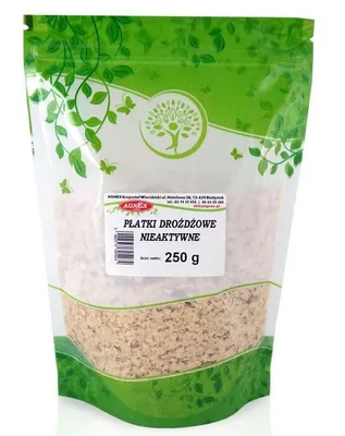 Zdjęcie produktu dla Płatki drożdżowe nieaktywne 250g