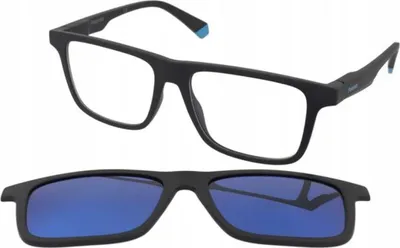 Produktbild von Polaroid PLD 2131/CS Matte black blue 55/16/140 Herren Sonnenbrillen