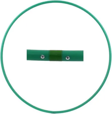 Produktbild von Hula Hoop Rohling, HDPE-16mm, GRÜN, Durchmesser 60cm
