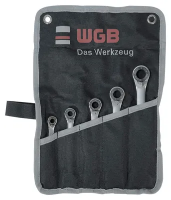 Produktbild von Doppelring-Ratschenschlüssel-Satz 5-TLG