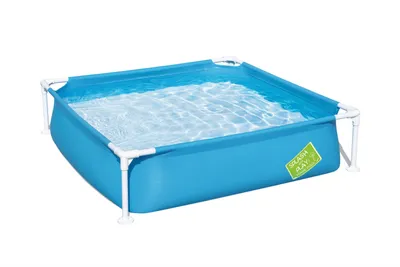 Obrázek produktu pro Čtvercový bazén s kovovou konstrukcí Baby – můj první Bestway 56217