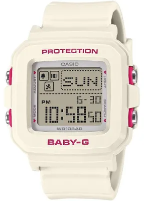 Image de CASIO Baby-G pour femme, beige, Casio-BGD-10KH-7ER
