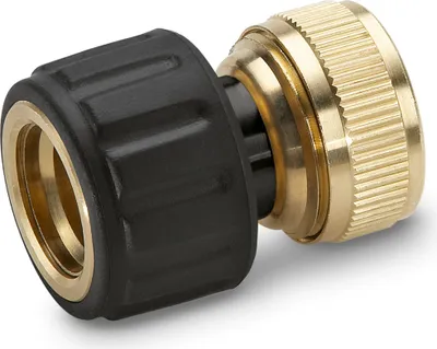 Produktbild von Kärcher Messing Schlauchkupplung 3/4" mit Aqua Stop