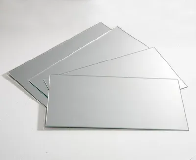 Image de Set de 4 miroirs rectangulaires 15 x 30 cm