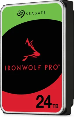 Produktbild von Seagate IronWolf Pro ST24000NT002 - Festplatte - 24 TB - intern - 3.5" (8.9 cm)