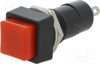 Zdjęcie produktu dla 2 przełączniki, typ: przycisk, funkcja: wyłącznik (włącznik), pozycja: 2, średnica: 12 mm, producent: Stard, obciążenie: 3A/125VAC