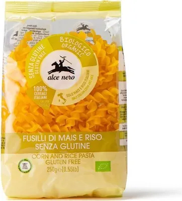 Zdjęcie produktu dla Makaron fusilli bezglutenowy250g BIOPLANET
