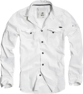 Obrázek produktu pro Pánská košile Brandit Slim Worker Shirt white - XXL