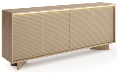 Obrázok produktu pre Selsey – Komoda, vzhľad dubového dreva, 203 cm