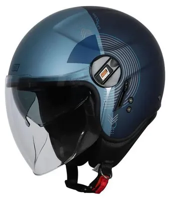 Zdjęcie produktu dla Kask motocyklowy Alpha Upndown, kolor niebieski, rozmiar M