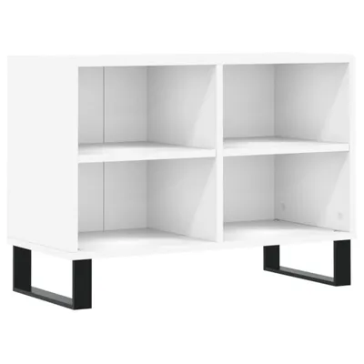 Image de vidaXL Armoire TV Blanc 69,5x30x50 cm Bois composite