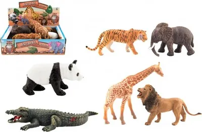 Obrázek produktu pro Zvířátko safari ZOO plast 11-17cm