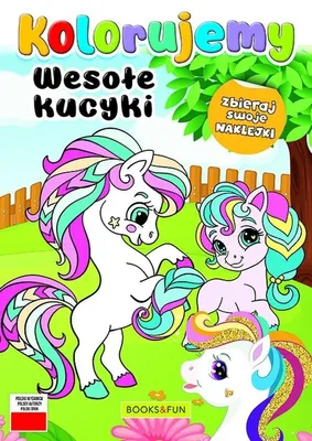 Obrázek produktu pro Wesołe Kucyki. Kolorowanka dla dzieci