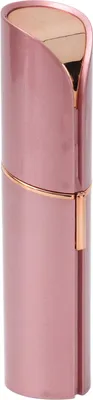 Image de Tondeuse électrique pour le visage en forme de rouge à lèvres Mini rasoir pour le visage avec chargeur USB pour les femmesOr rose