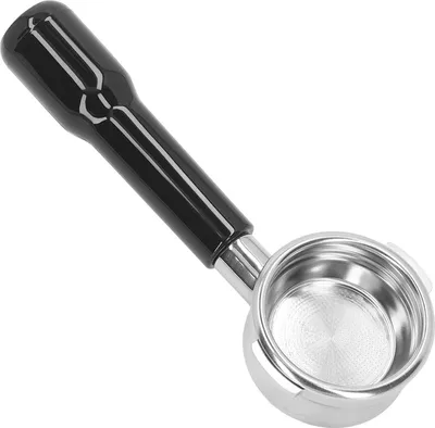 Obrázek produktu pro 58 mm portafiltr, bezedný portafiltr, 2 uši, nerezová ocel, odnímatelné příslušenství pro kávovary Breville řady 9, černá barva
